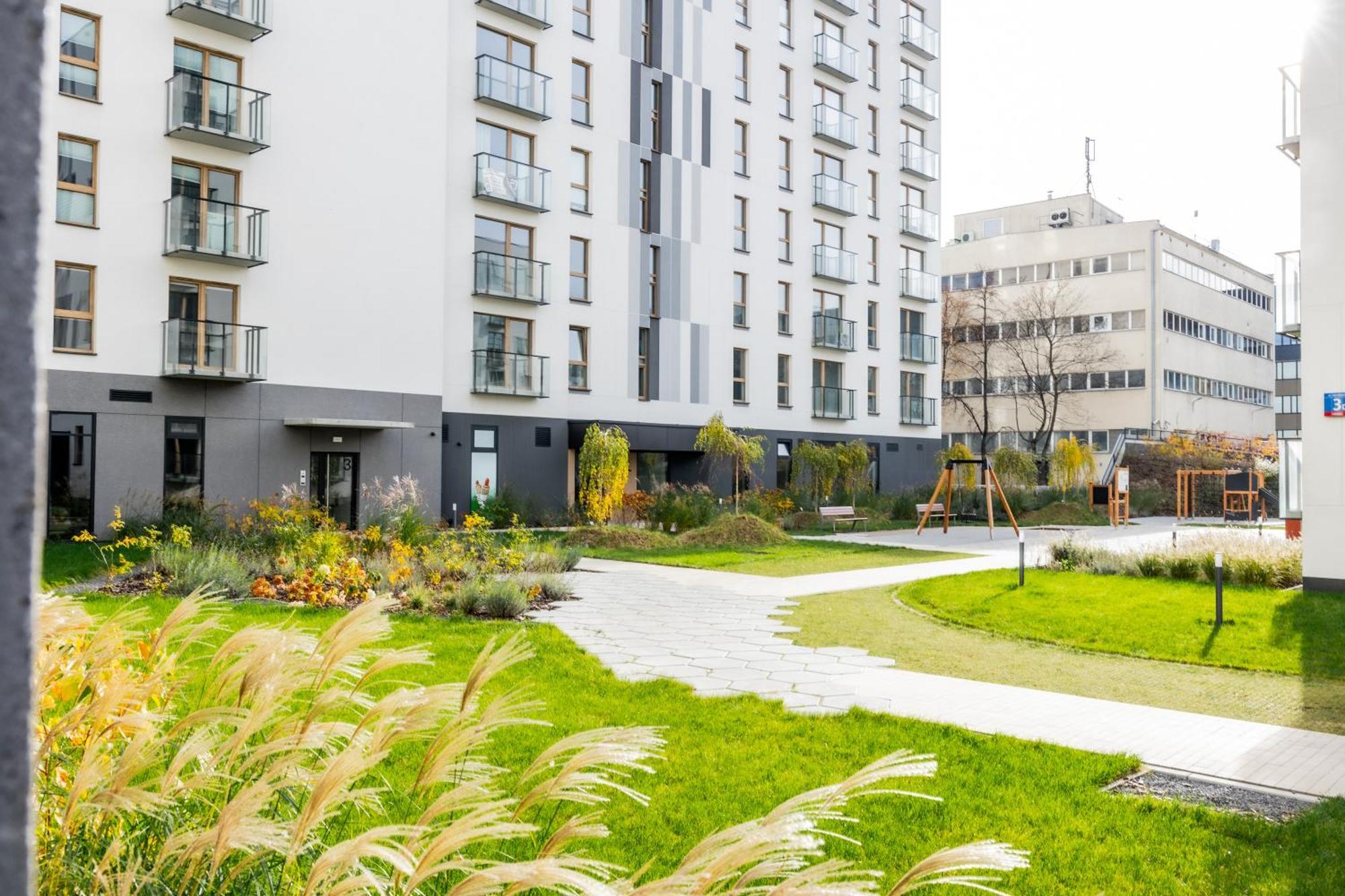 Aparthotel Mokotow Business Center By Noclegi Renters Warsaw Ngoại thất bức ảnh