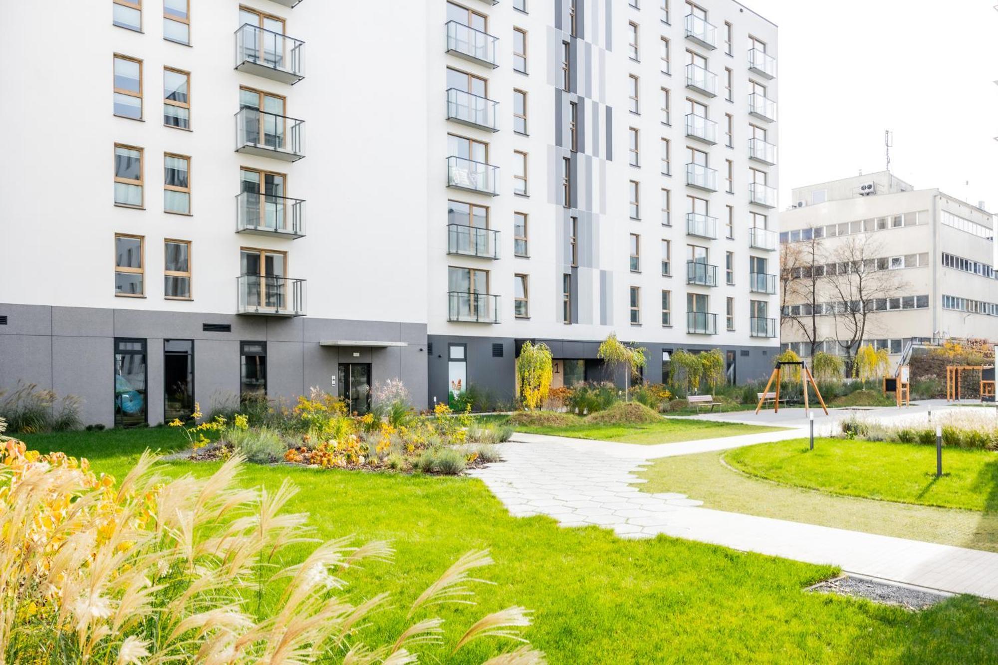 Aparthotel Mokotow Business Center By Noclegi Renters Warsaw Ngoại thất bức ảnh