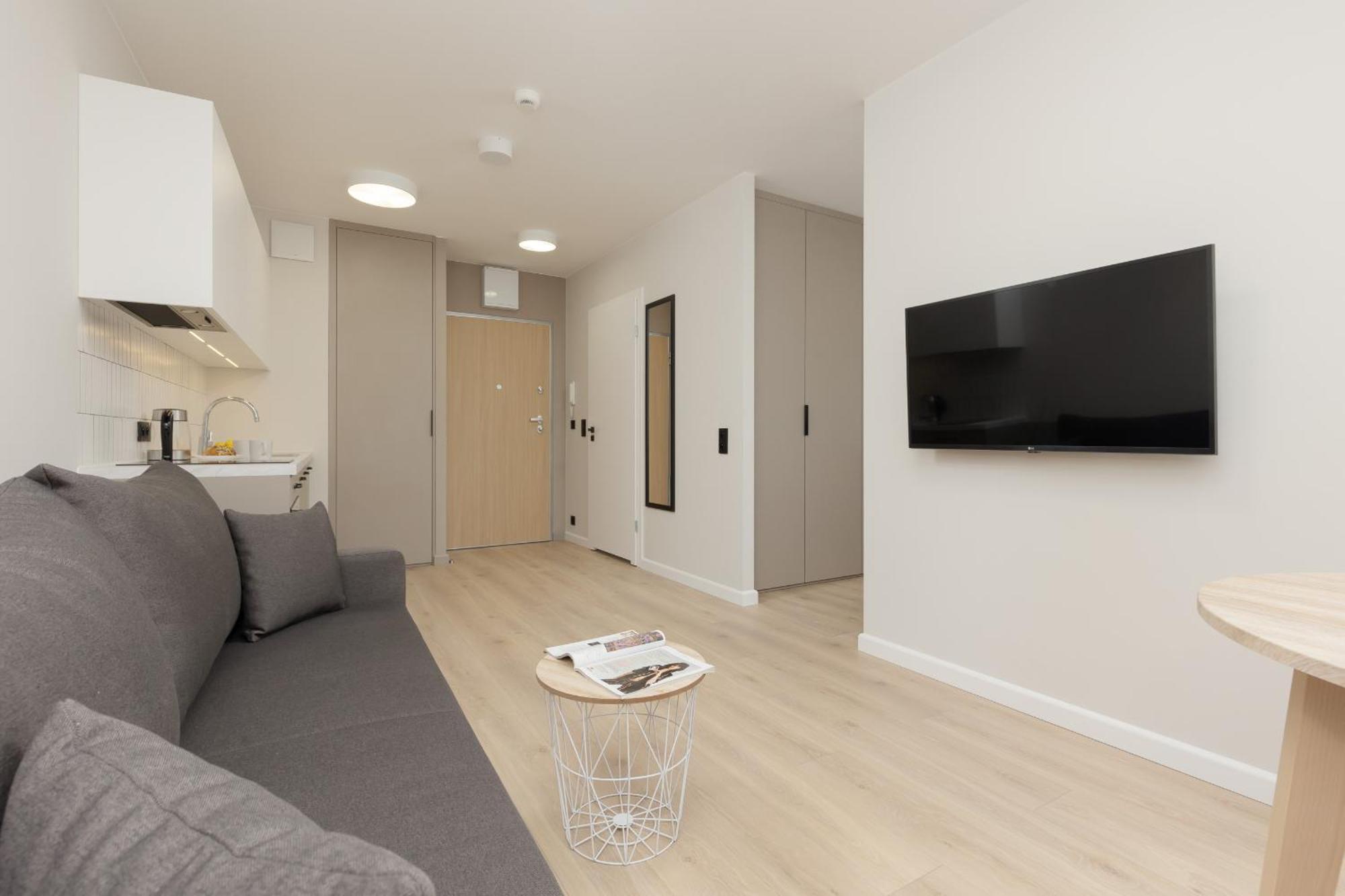 Aparthotel Mokotow Business Center By Noclegi Renters Warsaw Ngoại thất bức ảnh