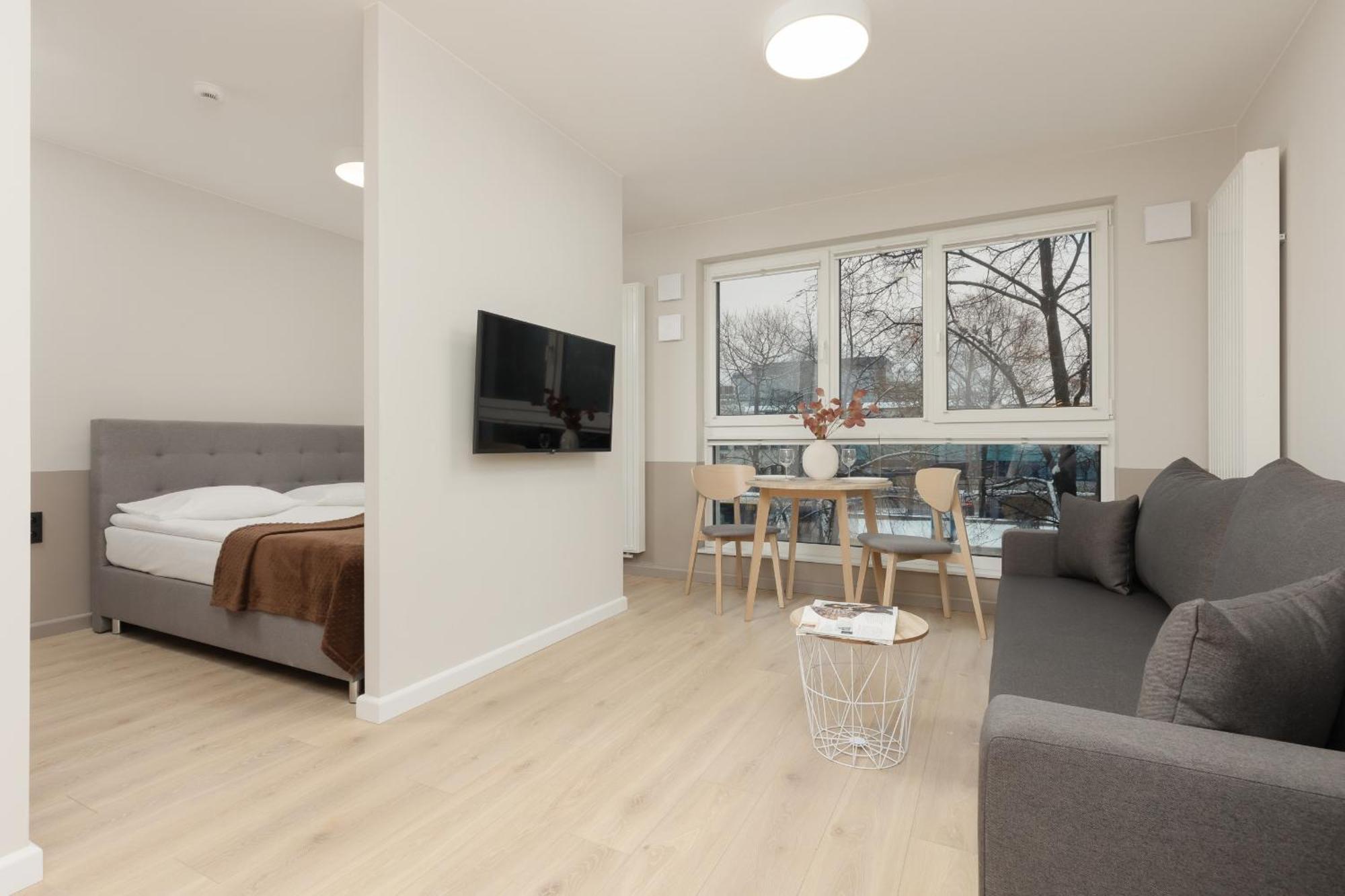 Aparthotel Mokotow Business Center By Noclegi Renters Warsaw Ngoại thất bức ảnh